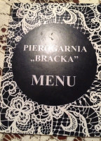 Pierogarnia Bracka menu