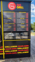 Go Grill menu