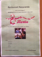 Nasycanda Magura menu
