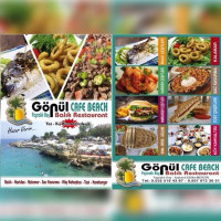 Gönül Cafe Beach Balık menu