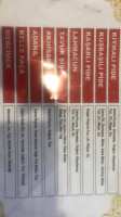 Arzum Pide Salonu menu