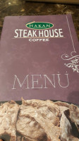 Hakan Steakhouse Coffee menu