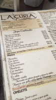 Restauracia Jasna menu