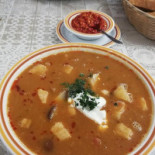 Friskó Panzió food