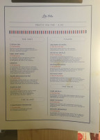 Otel Babushkin Sad menu