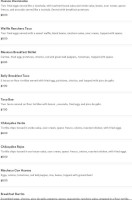 Brokies All Day Moodbar menu