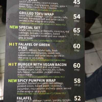 Green 13 menu