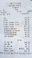 Οδός Ανθέων menu