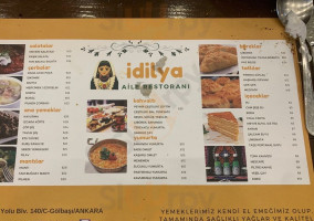 İdİlya Tatar MutfaĞi menu