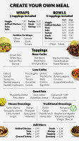 Omar Çavuş Çiftliği menu