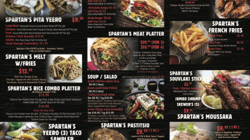 Coffee Shot Stop menu