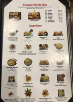 Zeferan menu