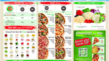 Pizza Days menu
