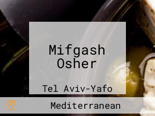 Mifgash Osher