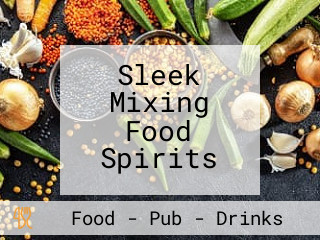 Sleek Mixing Food Spirits