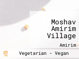 Moshav Amirim Village