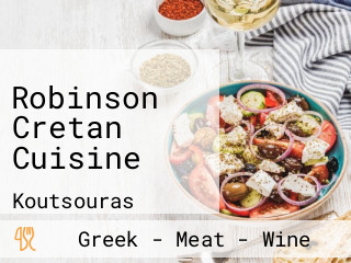 Robinson Cretan Cuisine