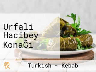 Urfali Hacibey KonaĞi