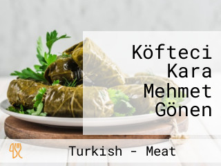 Köfteci Kara Mehmet Gönen