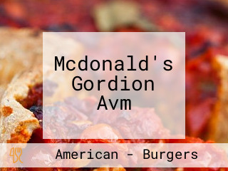 Mcdonald's Gordion Avm