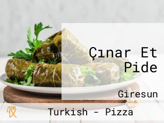 Çınar Et Pide