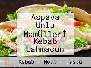 Aspava Unlu MamÜllerİ Kebab Lahmacun