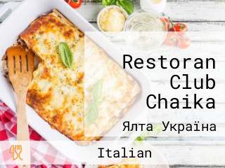 Restoran Club Chaika